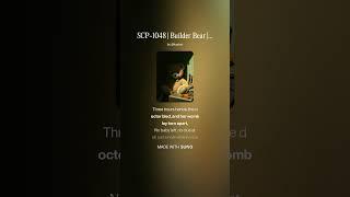 SCP-1048 | Builder Bear | Blood in the Fluff