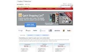 GoDaddy Tutorial - Quick Shopping Cart Installation