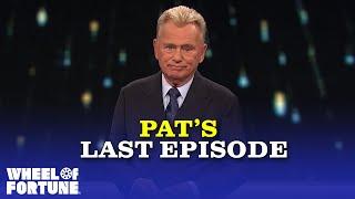 Pat Sajak's Last Show (FULL EPISODE) | S41 | Wheel of Fortune