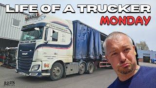 A Week in the Life of a Trucker. Manic Monday. UK Trucking