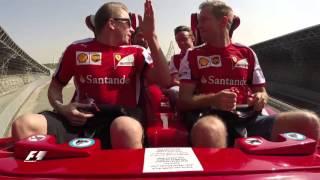 Seb and Kimi Versus the World's Fastest Rollercoaster