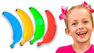 Fruit Song + More Nursery Rhymes & Kids Songs | Maya and Mary