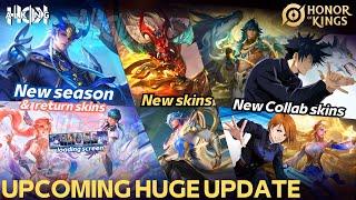 Dian wei legend , Megumi x cang , new skins and event honor of kings global upcoming update