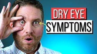 DRY EYES - The Surprising SYMPTOMS And Causes Of Dry Eye Syndrome