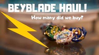 BEYBLADE HAUL! We bought way too many...