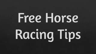 Free Horse Racing Picks - How to profit with horse racing!