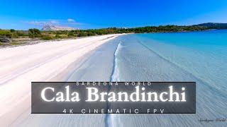 " Cala Brandinchi " [ 4K Cinematic Fpv ] Sardegna World by drone