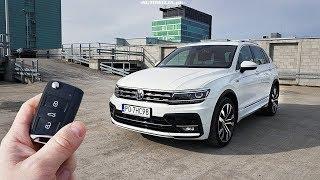 Volkswagen Tiguan 2.0 TDI 240 4MOTION TEST POV Drive & Walkaround