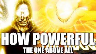 The Unmatchable Power Of The One Above All (God or Not)