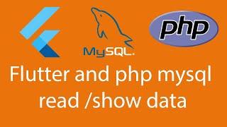 Flutter and php mysql view Data