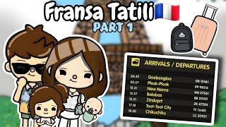 FRANSA TATILI PART 1!/VALIZ HAZIRLIGI/ ~Toca Life: Mia 