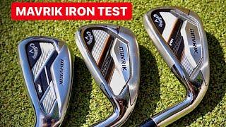 CALLAWAY GOLF CLUBS MAVRIK IRON TEST