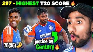 JUSTICE Milgayi! SANJU SAMSON Fastest Century - 5 SIXES  | IND vs BAN 3rd T20