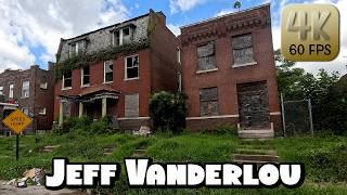 Driving Around St. Louis Hood - "Jeff Vander Lou" Neighborhood in 4k Video