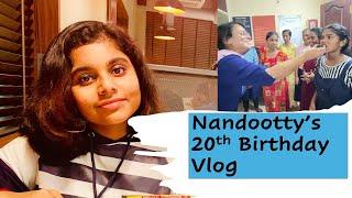 Nandootty's 20th Birthday Vlog