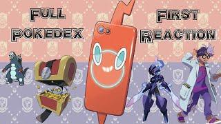 Amoonguss Reacts to the COMPLETE Pokemon Scarlet Violet Pokedex! Competitive Discussion + Prediction