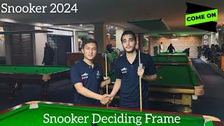 Snooker Deciding Frame 3_3  | Ahmad Chota Vs Shahbaz Multan | Pre QF Match | Snooker 2024 #snooker