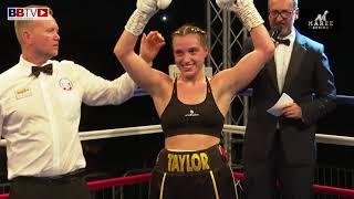 FULL FIGHT: JADE TAYLOR VS KARINA KOPINSKA | FRANK DUFFIN & MAREE BOXING