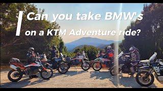 Can you take BMW's on a KTM Adventure Ride? - Tasmania Feb 25