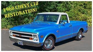 1968 Chevy C10 Restoration From Start to Finish!