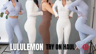 $1000 LULULEMON TRY ON HAUL | SPRING and SUMMER LULULEMON HAUL | lululemon align leggings / pants