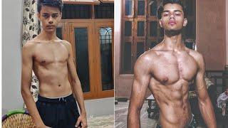 ZAINUL HASAN 2 YEAR NATURAL BODY TRANSFORMATION. #fitness #transformation #zainulhasan