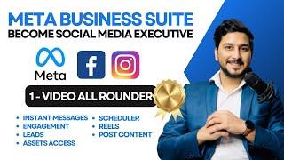 Using Meta Business Suite As A Social Media Executive ( Part Of Social Media Executive Course)