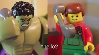 LEGO Hulk Plants Trees (Stop Motion)