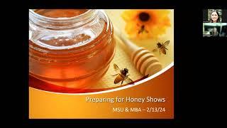 Preparing Honey Show Entries with Stephanie Slater