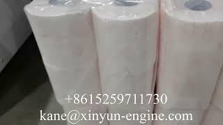 Fully automatic toilet paper and kitchen towel machine multi rolls packing production line