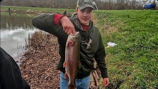 One of my Subcribers Catches Huge Trout