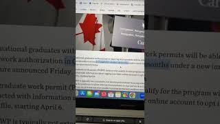 Canada Immigration News: PGWP changes 2023