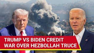 'Trump's Win Not Biden's...': US President-elect's Team Takes Credit For Hezbollah-Israel Truce