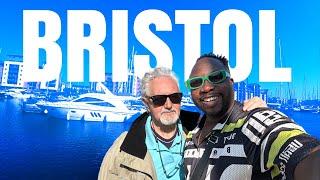 A DAY IN BRISTOL UK | Sunny Portishead Tour With Huberto from Sardinia,Italy [4K]