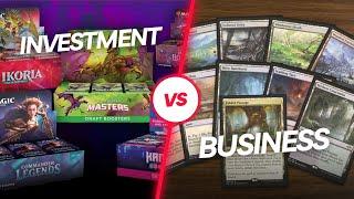 Magic the Gathering Finance - Business vs Investments