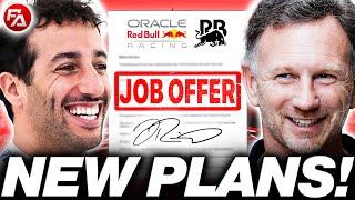 Daniel Ricciardo's FUTURE PLANS LEAKED after Christian Horner Presents SHOCKING Offer!