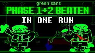 Segasonic's Green Sans - Phase 1+2 Completed IN ONE RUN