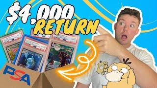 Pokemon PSA Return!!! $4000+ Worth of Pokemon Cards!!!