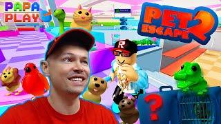 Играем в ПРЯТКИ в PetEscape 2