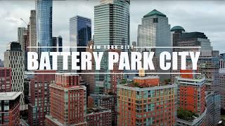 Drone Battery Park, NYC