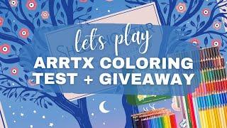 Let's Play with Arrtx Pencils and a New Release Book (Giveaway Time!)