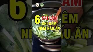 6 Sai Lầm Khi Nêm Nếm Nấu Ăn Gây Hại Sức Khỏe | Cảnh Báo Từ Đức Phương Medical