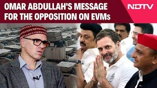 Omar Abdullah Latest News: 'When You Win...': Omar Abdullah's Message For The Opposition On EVMs