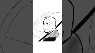 Thrax is a good driver, right?   #drix #leah #oc #osmosisjones #ozzy #thraxx