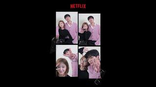 Rowoon gets photobombed by Cho Bo-ah in the Netflix Photobooth #DestinedWithYou [ENG SUB]