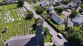 St Mary de Ballaugh and an old Foxdale Mine. Isle of Man 2022. DJI Mini 2.