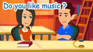 DO you like music ?  -  Daily English Conversation for Starters