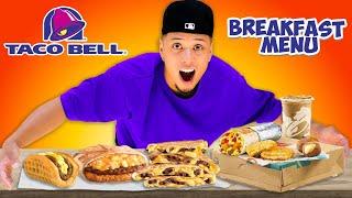 Entire Taco Bell Breakfast Menu Review!