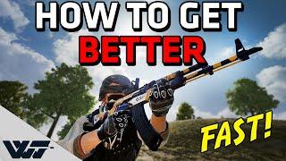 HOW TO GET BETTER AT PUBG FAST