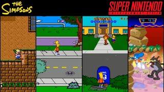 The Simpsons Games for SNES